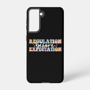 Regulation Before Expectation Groovy Samsung Galaxy Case