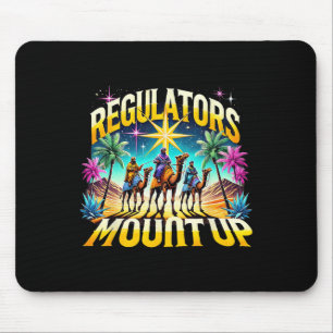 Regulators Mount Up Holiday Christmas Xmas Wise Me Mouse Mat