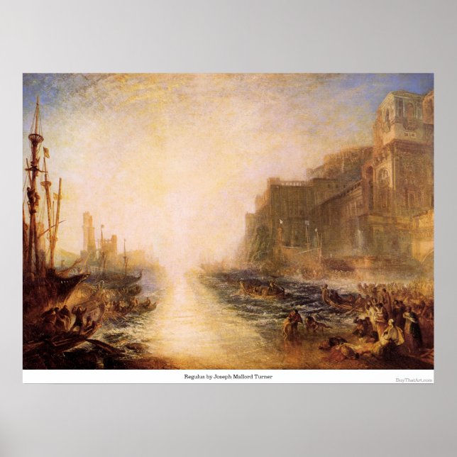 Regulus by Joseph Mallord Turner Poster (Front)
