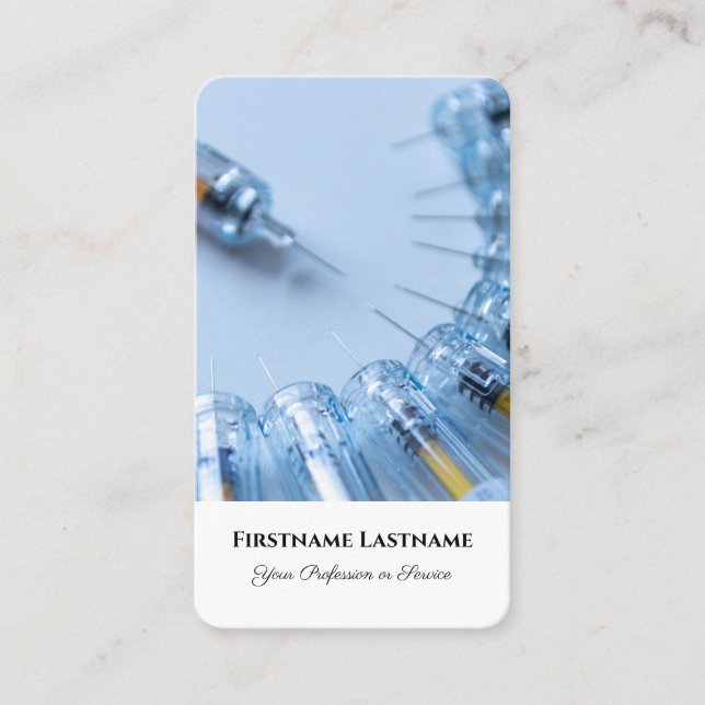 Rehab centre detoxification drug withdrawal expert business card (Front)