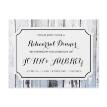 Rehearsal Dinner for Rustic Country Wedding