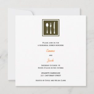 rehearsal dinner invitation