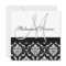 Rehearsal Dinner Invitation Monogram Names Damask