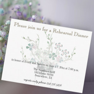 Rehearsal Dinner Mason Jar Country Save the Date Invitation Postcard