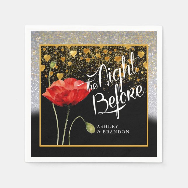 Rehearsal Dinner Napkins (Front)