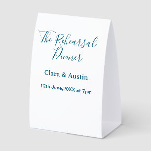 Rehearsal dinner the night before simple minimal m