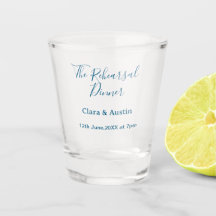 Rehearsal dinner the night before simple minimal m