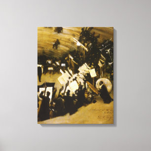 Rehearsal of the Pasdeloup Orchestra by JS Sargent Canvas Print