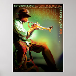 Rehoboth Beach Autumn Jazz Fest 2005 Poster