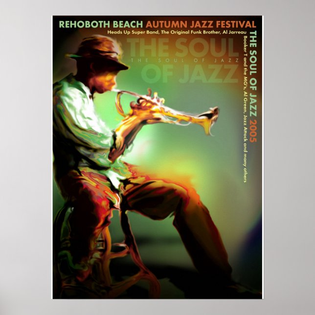 Rehoboth Beach Autumn Jazz Fest 2005 Poster (Front)