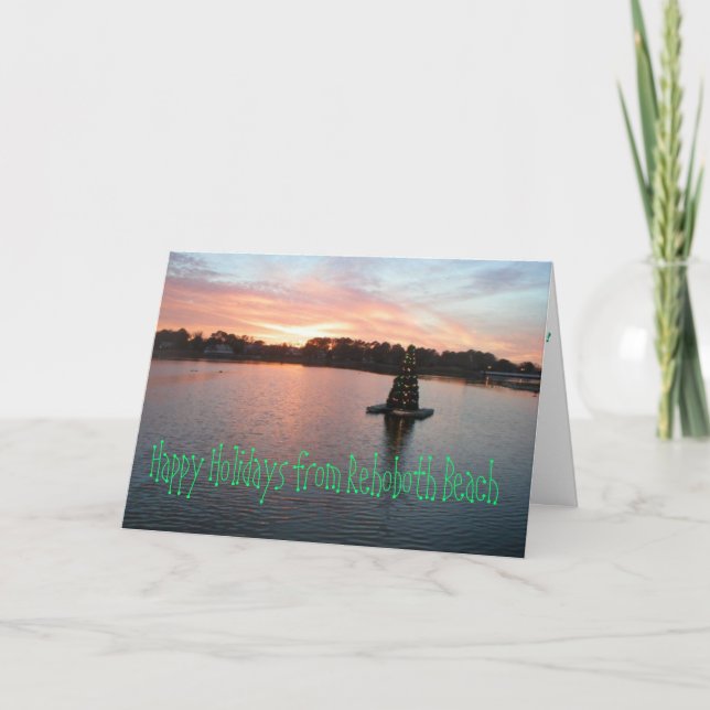 Rehoboth Beach, DE Holiday Card (Front)