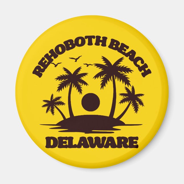 Rehoboth Beach Delaware Magnet (Front)