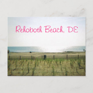 Rehoboth Beach Postcard - Pink Ink