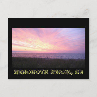 Rehoboth Sunrise Postcard