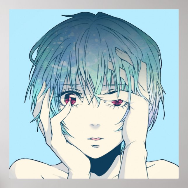 Rei Ayanami Neon Genesis Evangelion Poster (Front)
