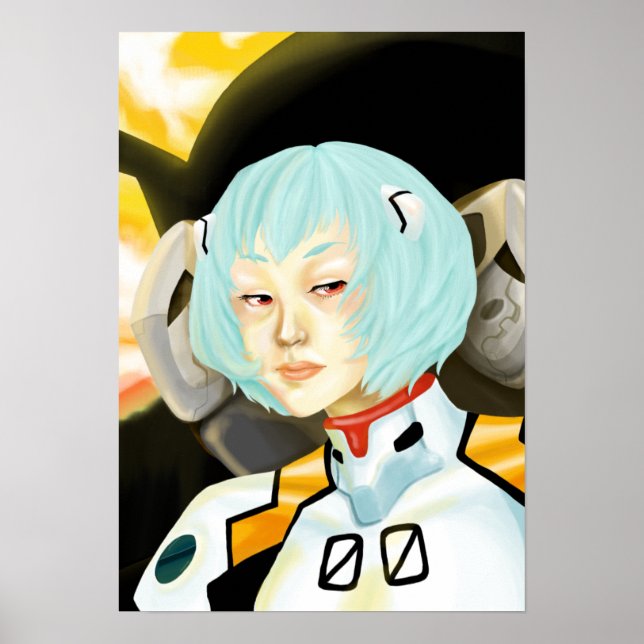 Rei Ayanami Poster (Front)