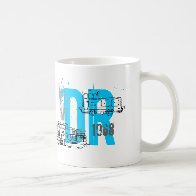 Reichbahn DDR. Coffee Mug (Right)
