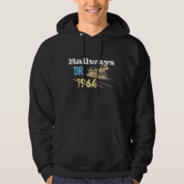 Reichbahn DDR. Design Hoodie (Front)