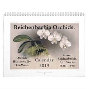 Reichenbachia Orchids 2015 Calendar
