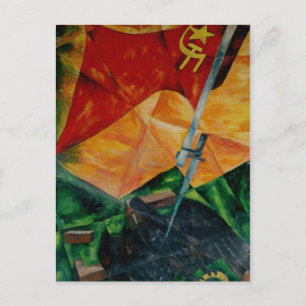 Reichsadler stirbt postcard