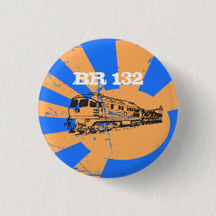 Reichsbahn DDR Design 3 Cm Round Badge