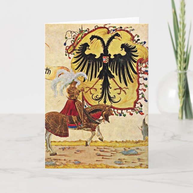 Reichsbanner And Sword By Albrecht Altdorfer Card (Front)