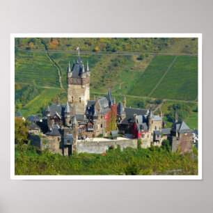 Reichsburg Cochem Castle, Germany Poster
