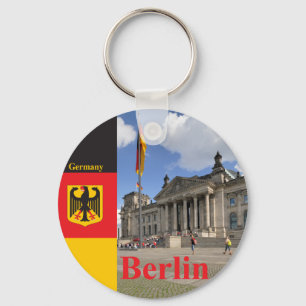 Reichstag building. Berlin, Germany Key Ring