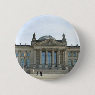 Reichstag Building in Berlin 6 Cm Round Badge