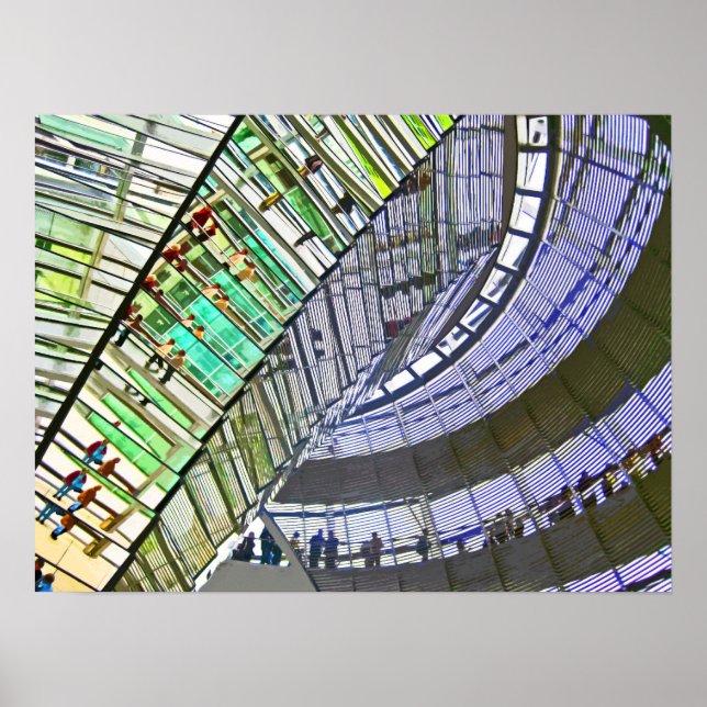 Reichstag / Bundestag,Interior, Berlin(r41cpst) Poster (Front)