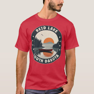 Reid Lake South Dakota Sunset T-Shirt