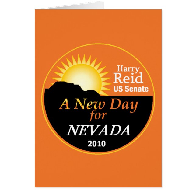REID Nevada 2010 Card (Front)