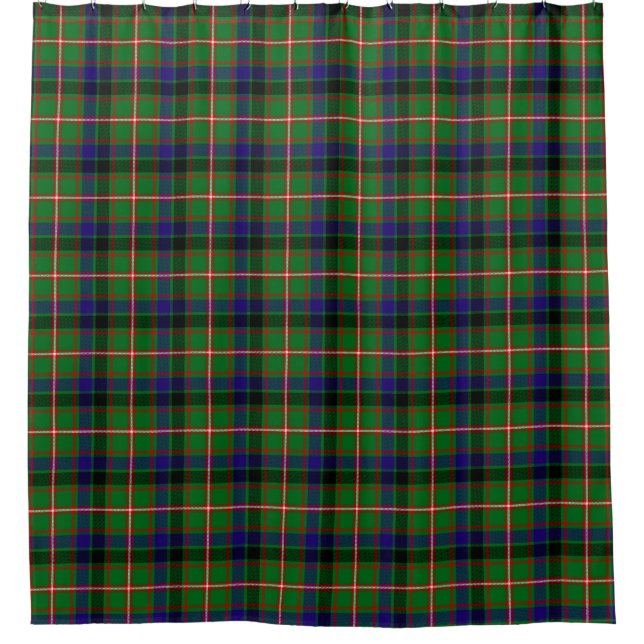 Reid Tartan Shower Curtain (Front)