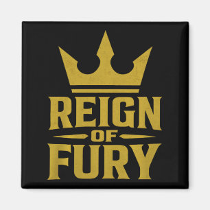 Reign of Fury Martial Arts MMA Boxing Lifestyle Magnet
