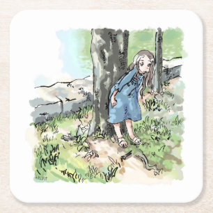 Reiji Square Paper Coaster