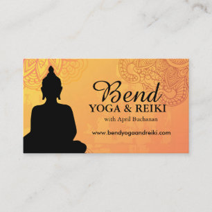 Reiki and Yoga Business Cards