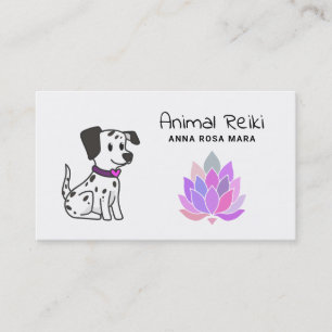 *~* Reiki Animal Energy Healing Communicator Business Card