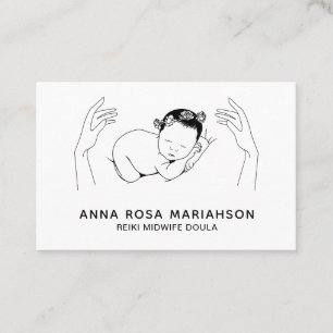 ** Reiki Birthing . Midwife Doula Birth Coach Business Card