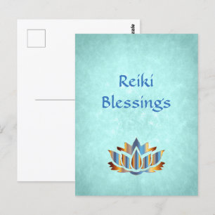 Reiki Blessings  Postcard