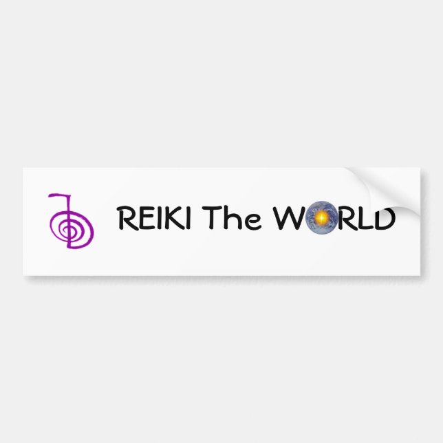 REIKI Bumper Sticker (Front)