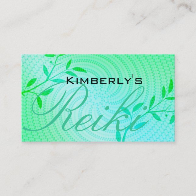 Reiki Business Cards (Front)