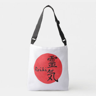 Reiki Calligraphy And Word 1 Crossbody Bag