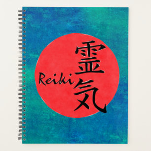 Reiki Calligraphy And Word 1 Planner