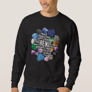 Reiki Chakra Meditation Holistic Healer Peace See Sweatshirt
