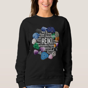 Reiki Chakra Meditation Holistic Healer Peace See Sweatshirt