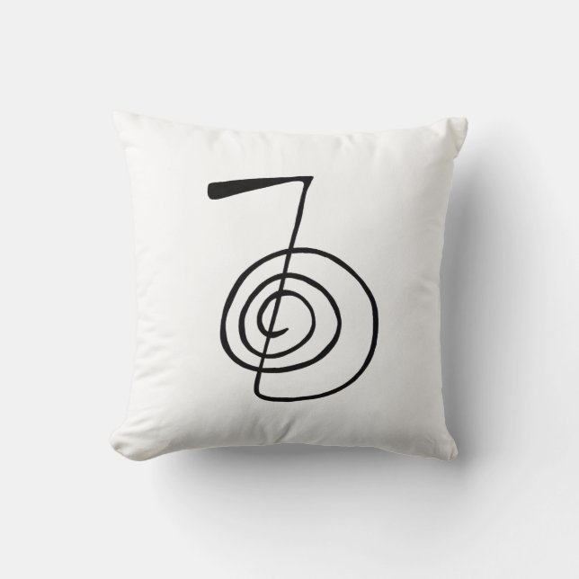Reiki: Cho Ku Rei: The Power Symbol Cushion (Front)