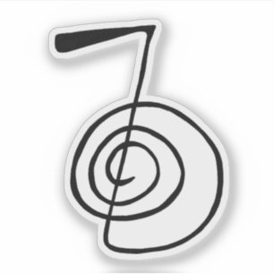 Reiki: Cho Ku Rei: The Power Symbol Sticker