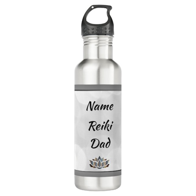Reiki Dad personalised 710 Ml Water Bottle (Front)