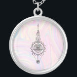 *~* Reiki Energy Healing Nirvana Pastel Marble Silver Plated Necklace<br><div class="desc">JEWELRY WITH INTENTION (R) - Energetically Enhanced Jewellery. Pastel Marble Swirls. As a professional distance spiritual energy healer since 2001, I have learned, developed and utilised the power of energy healing intention. All my JEWELRY WITH INTENTION (R) carries the healing energy of positive manifestation. This JEWELRY is ready to receive...</div>