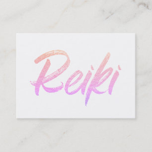 *~* Reiki Energy Healing Practitioner or Master Business Card